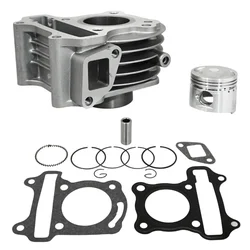 CYLINDRE SCOOT ADAPTABLE SCOOT 50 CHINOIS 4T GY6,139QMB/BAOTIAN 50 BT49QT 4T/KYMCO 50 AGILITY 4T/PEUGEOT 50 V-CLIC 4T/SYM 50 ORBIT 4T (AXE DE PISTON 13 mm)  -P2R FONTE-