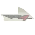 AUTOCOLLANT/STICKER/DECOR 'RSV-4" DE FLANC GAUCHE ORIGINE PIAGGIO APRILIA 1000 RSV-4 FACTORY 2009>2010  -894081-