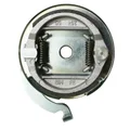 DRUM BRACKING PLATE FOR MOPED MBK 51 - FRONT Ø 80mm (WITH BRAKE SHOE)  -SELECTION P2R-