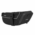 SADDLE BAG FOR BICYCLE -ZEFAL ZLIGHT PACK L 1.4L BLACK/GREY - VELCRO TAPE FASTENING