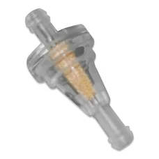 FILTRE A ESSENCE CONIQUE PLASTIQUE TRANSPARENT DIAM 6,5 mm (VENDU A L'UNITE)