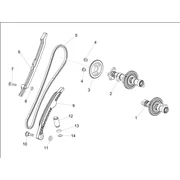 Distribution cylindre arrière
