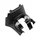 LID SIDE COVER FOR SCOOT MBK 50 NITRO 1997>2012/YAMAHA 50 AEROX 1997>2012 BLACK MAT- SELECTION P2R
