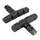 BRAKE PADS FOR BMX- NEWTON BLACK 60MM ASSYMETRIC (1 PAIR)