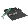 CLE DYNAMOMETRIQUE WERA SAFE TORQUE A1 CARRE 1/4 SERRAGE DE 2 A 12 Nm AVEC DOUILLES (FONCTION CLIQUET SIMPLE) NOIR/VERT (SET 10 PIECES)  -MARQUE ALLEMANDE POUR LES ATELIERS-