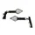 CLIGNOTANT MOTO AVOC MITO 15 LEDS BASE ABS TRANSPARENT/NOIR (L 90mm / H 35mm / L33mm) (HOMOLOGUE ECE) (PAIRE)