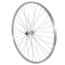 WHEEL FOR TREKKING/URBAN BIKE- 700X28-35 FRONT - FULL ALUMINIUM - SOLID SPINDLE (SOLD WITHOUT NUTØ 9X100)