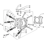 Ensemble culasse-soupapes