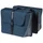 DOUBLE BAG FOR BICYCLE -REAR- BASIL FORTE 35L NAVY BLUE (41x15x43cm) UNIVERSAL FOR URBAN/TREKKING/ EBIKES