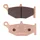 BRAKE PADS SET (2 pads) CL BRAKES FOR SUZUKI 600 GSR 2006> Rear  600-750 GSX-R 2006>2010 Rear  1000 GSX-R 2007>2008 Rear  1300 HAYABUSA 2008> Rear  - (1163 RX3 TOURING SINTERED)