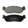 BRAKE PADS NEWFREN FOR MBK 250 SKYLINER 2000>2003, 400 SKYLINER 2004> Rear YAMAHA 125 XMAX 2013>2017, 250 XMAX 2011>2016 Rear 600 YZF-R6 1999>2002 Rear  (FD0259BT)  (TOURING ORGANIC)