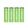 PILE RECHARGEABLE LR6 1.5V RIXUS LITHIUM-ION AA 3000 mWh (VENDU PAR 4) INCLUS CABLE USB-C - RXAA05