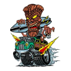 STICKER LETHAL THREAT MINI HANG TEN (60x80mm)