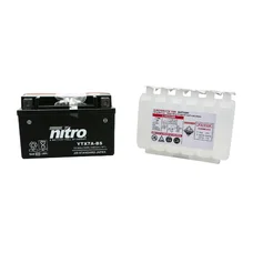 BATTERY 12V  6 Ah NTX7A-BS NITRO MF MAINTENANCE FREE-SUPPLIED WITH ACID PACK (Lg150xWd87xH93) (EQUALS YTX7A-BS)