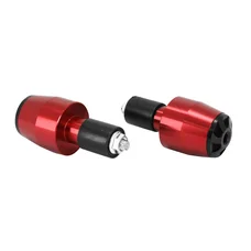 EMBOUT DE GUIDON MAXISCOOTER POUR HONDA 750 X-ADV ALU ANODISE ROUGE DIAM 17 mm (PAIRE)  -AVOC-
