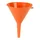 ENTONNOIR PRESSOL EN POLYETHYLENE ORANGE DIAMETRE 100mm (VENDU A L'UNITE)