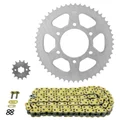 KIT CHAINE ADAPTABLE YAMAHA 125 MT 2022>2023, MT ABS 2020>2021 428  14x52  (DIAM COURONNE 76/100/8.5)  (DEMULTIPLICATION ORIGINE)  -AFAM-