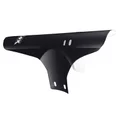 MUDGUARD FOR MTB-FRONT- VELOX  -BLACK- ON FORK+NYLON CLAMPS