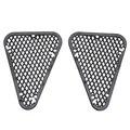 GRILLE DE COQUE AR SCOOT REPLAY DESIGN POUR MBK 50 BOOSTER 2004>/YAMAHA 50 BWS 2004> NOIR (PAIRE)