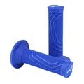 GRIP- DOMINO ORIGINAL- OFF ROAD D100 BLUE - CLOSED END/LOCK ON (116-125mm) (supplied with 4 rings) (PAIR)