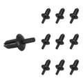 RIVET/CLIPS/AGRAFE DE CARROSSERIE/CARENAGE PLASTIQUE NOIR DIAM 5 mm (VENDU PAR 10) -SELECTION P2R-