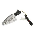 CLIGNOTANT MOTO ADAPTABLE DAELIM 125 ROADWIN 2006> TRANSPARENT AV GAUCHE OU AR DROIT (HOMOLOGUE CE)  -SELECTION P2R-