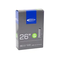CHAMBRE A AIR INVALIDE 26 SCHWALBE VALVE STANDARD (20 à 25-590) (AV12B) COMPATIBLE 27.5x1.10 / 650x28B