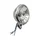 PHARE/OPTIQUE MOTO AVOC VINTAGE DIAM 130 mm CUVELAGE OPTIQUE LISSE LAMPE H4 60/55W + FEU DE POSITION CHROME  (HOMOLOGUE CE)