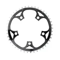 PLATEAU ROUTE 5BRA D.110 TA ZEPHYR 44DTS EXTERIEUR NOIR ALU 7075 TYPE SHIMANO 9/10V.