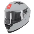 CASQUE INTEGRAL MT BRAKER SV SOLID A12 UNI GRIS MAT XXL (2XL)  (DOUBLE ECRANS) (ECE 22.06)