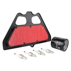 KIT ENTRETIEN MOTO ADAPTABLE KAWASAKI 900 Z900 2017> (PACK 6 PIECES) -SELECTION P2R PREMIUM