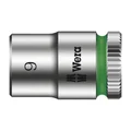 WERA 8790 HMA ZYKLOP SOCKET 1/4 Ø 9 mm (Sold per unit)  -German tools for workshop.