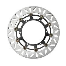 DISQUE DE FREIN ADAPTABLE YAMAHA 1300 FJR 2013>2015 AV (EXT 298mm - INT 132mm - TROUS)  (DF5172AF)  -NEWFREN-