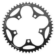 PLATEAU ROUTE 5BRA D.110 STRONGLIGHT DURAL 50DTS EXTERIEUR NOIR TYPE SHIMANO 8/9V.