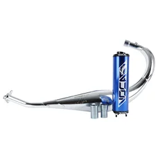 POT 50 A BOITE VOCA CHROMED POUR BETA 50 RR 2012>2020 (PASSAGE BAS - SILENCIEUX ALU BLEU)