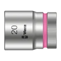 WERA 8790 HMC ZYKLOP SOCKET 1/2 Ø 20 mm (Sold per unit)  -German tools for workshop.