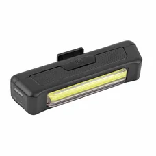 ECLAIRAGE VELO / TROTTINETTE USB AVANT OU ARRIERE SUR CINTRE NEWTON COB LEDS 120 LUMENS NOIR (FONCTIONS FIXE, SOS ET CLIGNOTANT)