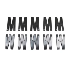 LETTRE PLAQUE TIFLEX  MOTO/SCOOTER 45mm  M  (VENDU PAR 10)