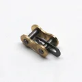 CHAIN QUICK LINK  FOR MOPED  IRIS 415 GSX REINFORCED GOLD/BLACK