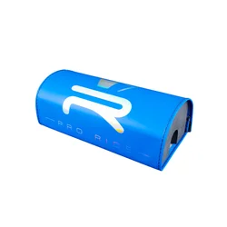 MOUSSE DE GUIDON MOTO CROSS KRM PRO RIDE BLEU MAT LOGO HOLOGRAPHIQUE POUR GUIDON SANS BARRE
