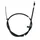 CABLE/COMMANDE/TRANSMISSION DE FREIN A MAIN ARRIERE GAUCHE ORIGINE PIAGGIO PORTER MULTITECH STANDARD E4, E5, E6 2010>2020  -1R000354-