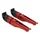 REAR FOOTRESTS FOR YAMAHA 700 MT-07 ALU CNC ANODIZED RED  (PAIR)  -AVOC-