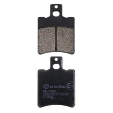 PLAQUETTE DE FREIN BREMBO POUR MBK 50 BOOSTER AV (SCOOTER CARBONE CERAMIQUE) -07086CC