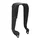 SUPPORT GARDE BOUE AV CYCLO ADAPTABLE PEUGEOT 103 SPX PHASE 2, FOX NOIR (ACIER)  -SELECTION P2R-