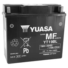 BATTERIE 12V 19 Ah YT19BL YUASA ACTIVEE EN USINE PRETE A L'EMPLOI  (Lg186xL82xH171mm)