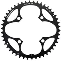 PLATEAU VTT 4BRA D.104 STRONGLIGHT TRIPLE 46DTS EXTERIEUR NOIR ALU - EPAISSEUR 3.5mm 8/9V.