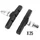 PORTE PATIN FREIN VTT A VIS SYMETRIC FIBRAX 70mm NOIR ECO (BOITE DE 25 PAIRES)