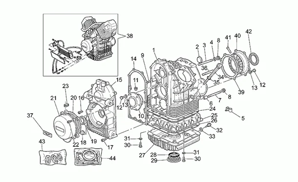 Carter moteur