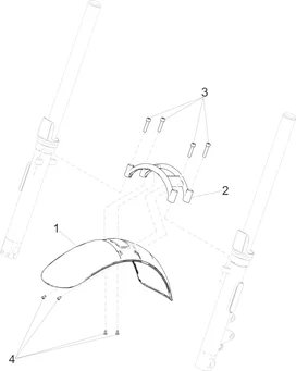 Garde-boue Av.-Embasement