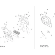 Carrosserie arriére II- Porte-plaque